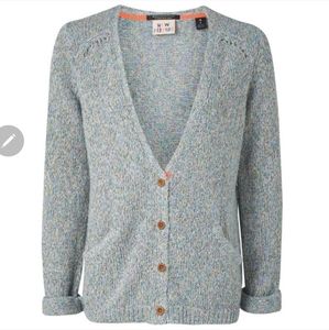 SCOTCH & SODA | Maison Scotch Star Elbow Patch Cardigan Womens Size 3 US 8